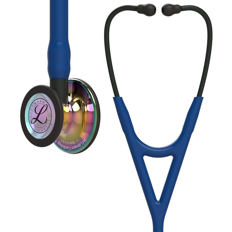 Estetoscopio Littmann Cardiology IV - Azul Marino Arcoiris