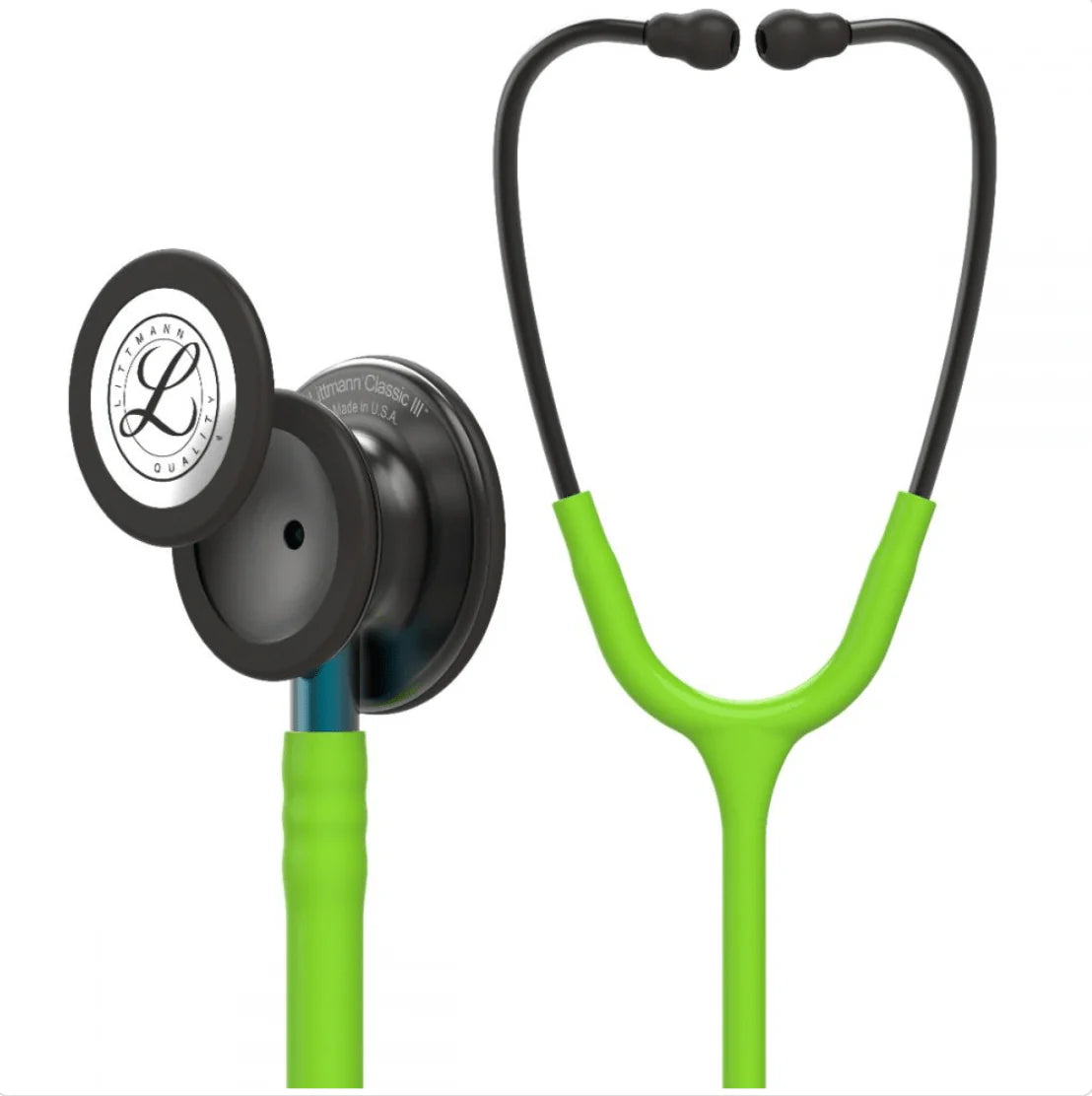 Estetoscopio Littmann Classic III - Verde Lima Black Finish